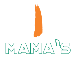 Mamas Indian Takeaway logo.